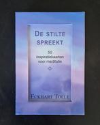 De Stilte Spreekt - Eckhart Tolle Inspiratiekaarten, Meditatie of Yoga, Overige typen, Ophalen of Verzenden, Zo goed als nieuw
