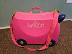 Leuke Trunki roze koffer "varkentje", Sieraden, Tassen en Uiterlijk, Koffers, Ophalen, Gebruikt, Hard kunststof, Minder dan 50 cm