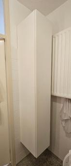 IKEA ENHET Hoge kast m 4 planken/deur, wit, 30x32x180 cm, Ophalen, (Half)hoge kast, Minder dan 50 cm, Gebruikt