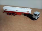 Bedford met tankoplegger texaco  -NZG-, Hobby en Vrije tijd, Modelauto's | 1:50, Ophalen of Verzenden, Gebruikt, Bus of Vrachtwagen