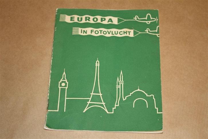 Europa in fotovlucht. Oude uitgave ca. 1960., Boeken, Geschiedenis | Vaderland, Gelezen, 20e eeuw of later, Ophalen of Verzenden