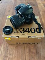 Nikon D3400 Spiegelreflexcamera, Gebruikt, Spiegelreflex, Ophalen of Verzenden, Nikon