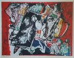 Jacques Doucet(1924)Lithografie"Abstr Compositie"Ges Gen Ged, Ophalen of Verzenden