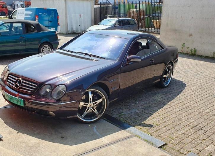 Mercedes-Benz CL 5.0 Cl500 Coupe AUT 2000 Zwart, Auto's, Mercedes-Benz, Particulier, CL, Benzine, Coupé, Automaat, Origineel Nederlands