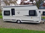 Fendt Saphir 465  2018 Mover Casetteluifel fietsenrek, Caravans en Kamperen, 90 kg, Rondzit, Omvormbare zithoek, Particulier