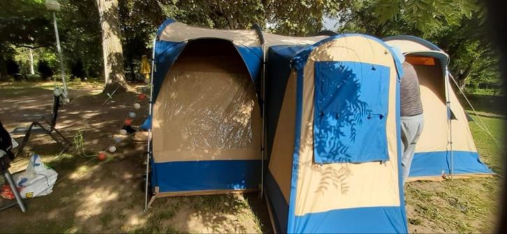 Idaho 4 persoons tent, Caravans en Kamperen, Tenten, Zo goed als nieuw, Ophalen