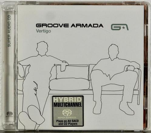 sacd Groove Armada – Vertigo RARE       3+1 gratis, Cd's en Dvd's, Cd's | Dance en House, Zo goed als nieuw, Trip Hop of Breakbeat