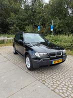 BMW X3 2.5 I 2004 Zwart, Auto's, 1800 kg, Zwart, Origineel Nederlands, Handgeschakeld