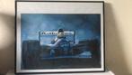 Litho Ayrton Senna, Ophalen of Verzenden, Zo goed als nieuw, Auto's