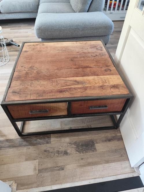 Feelings salontafel Elba, Huis en Inrichting, Tafels | Salontafels, Gebruikt, Minder dan 50 cm, 50 tot 100 cm, 50 tot 100 cm, Rechthoekig