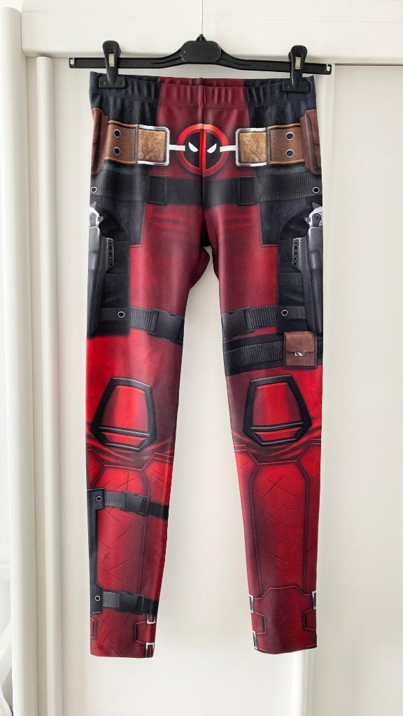 Deadpool legging, marvel, poprageous, superheld, M / L, Kleding | Dames, Leggings, Maillots en Panty's, Gedragen, Legging, Maat 40/42 (M)