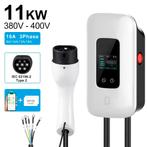 Wallbox EV-lader–Wit | 11kW | 3-Fase | 16A | App | z.g.a.n., Ophalen of Verzenden, Laadpaal