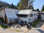 Caravan met wintervaste voortentop Camping Brixen im Thale, Rondzit, Hobby, 7 tot 8 meter, Schokbreker