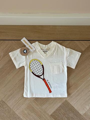 *NIEUW!* Shirt / top van Mini Rodini met tennis-print, 80 86 beschikbaar voor biedingen