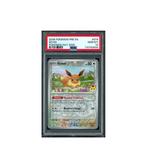 Pokemon Day Eevee Prismatic Evolutions #074 PSA 10 - Swirl, Ophalen of Verzenden, Zo goed als nieuw, Losse kaart, Foil