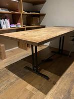 Dining wooden table, Ophalen, 150 tot 200 cm, Eikenhout, 200 cm of meer