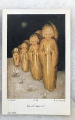 Oude Communie Kaartjes M.Spötl Bidprentjes 1940-1945, Verzamelen, Ophalen of Verzenden, Gebruikt, Kaart of Prent