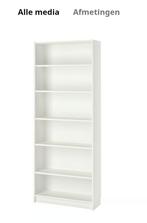2x billy boekenkast 2x oxberg deur - 25 planken Ikea, Ophalen of Verzenden, Gebruikt