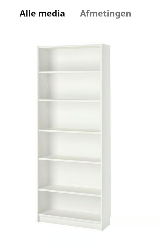 2x billy boekenkast 2x oxberg deur - 25 planken Ikea, Huis en Inrichting, Kasten | Schoenenkasten, Gebruikt, Ophalen of Verzenden