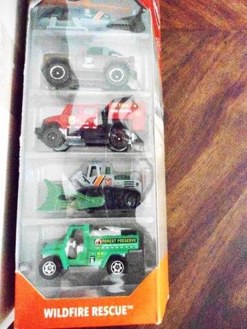 puntgaaf matchbox 5-pack Wildfire rescue beschikbaar voor biedingen