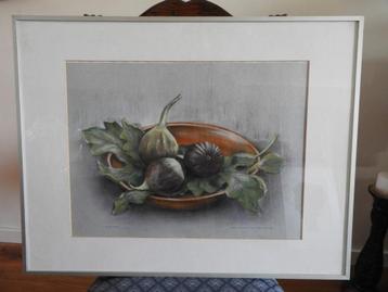 Verse vijgen - Gesigneerd - Johanna Douma-van Wisse beschikbaar voor biedingen