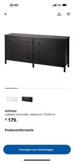 Ikea ladekast met 6 lades 172x83cm, Nieuw, 150 tot 200 cm, 5 laden of meer, Minder dan 100 cm
