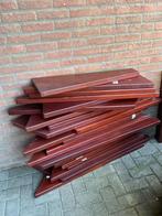 24 treden merantie hardhout voor spiltrap, Doe-het-zelf en Verbouw, Ophalen, Gebruikt, Trap, 2 tot 4 meter