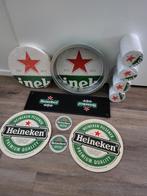 8 mooie Bier pullen en Nieuwe rubberen Heineken mat  Enz, Ophalen of Verzenden, Zo goed als nieuw