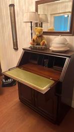 Secretaire noten hout, Ophalen of Verzenden, Gebruikt