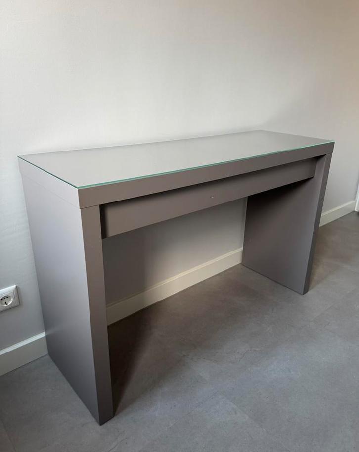 Make up toilet tafel MALM Ikea, Huis en Inrichting, Tafels | Kaptafels, Gebruikt, Minder dan 100 cm, 50 tot 100 cm, Overige materialen
