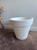 Witte Elho plantenbak, Tuin en Terras, Bloempotten, Ophalen, Kunststof, 40 cm of meer, Rond