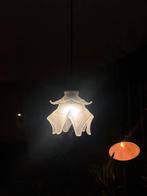 Vintage bloem vormige hanglamp, Ophalen of Verzenden, Zo goed als nieuw, Minder dan 50 cm