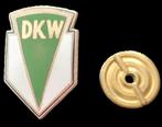 DKW schroefspeld- groen-wit emaille, Verzenden, Nieuw, Transport, Speldje of Pin