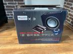 Subwoofer + 2x versterker, Auto diversen, Autospeakers, Ophalen, Zo goed als nieuw