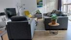 Zithoek (bank, fauteuil en hocker van Montel), Ophalen, Zo goed als nieuw, Stof, Modern