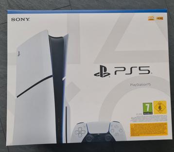 Playstation 5 disc edition 1TB PS5 nieuw in doos geseald  beschikbaar voor biedingen