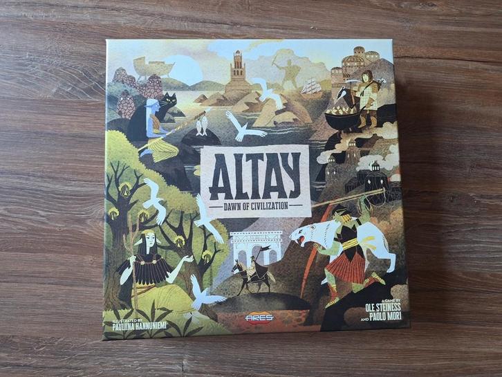 Altay bordspel, Hobby en Vrije tijd, Gezelschapsspellen | Bordspellen, Zo goed als nieuw, Ophalen of Verzenden
