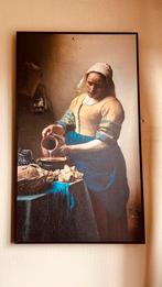 Vermeer Het Melkmeisje, reproductie, Ophalen of Verzenden