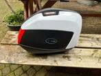 Givi Monokey Rechter Koffer Wit Metallic + Extra Slot, Ophalen of Verzenden, Gebruikt