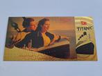GOUDFOLIE BILJET - TITANIC 1- USA, Verzenden, Overige landen, Los biljet