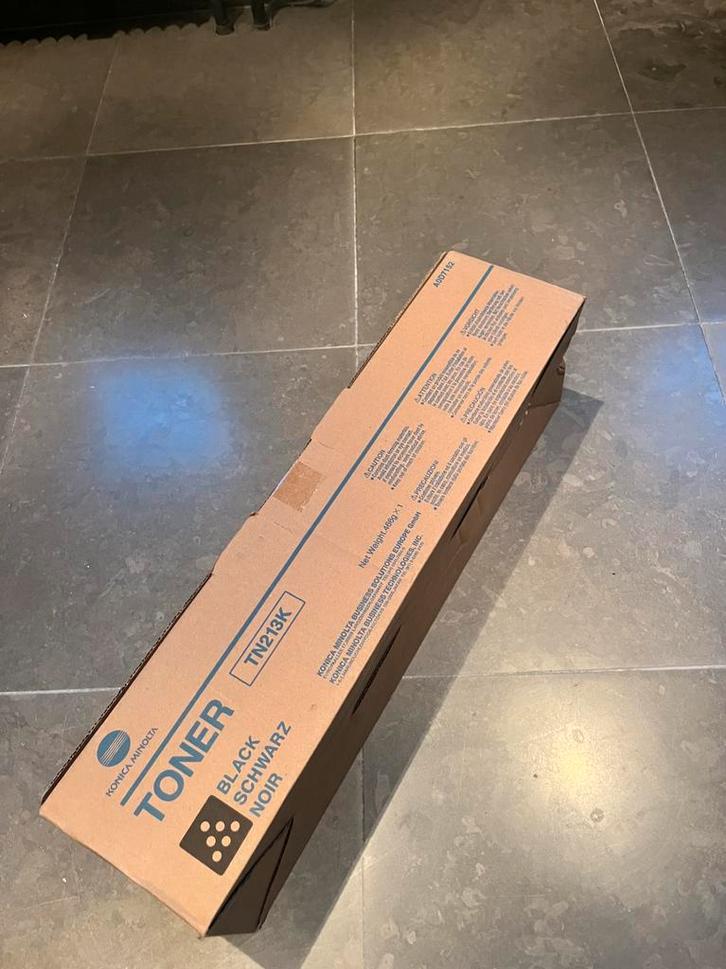 Toner Zwart -Konica Minolta TN324K, Computers en Software, Printers, Nieuw, Ophalen of Verzenden