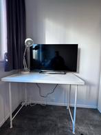 Bureautafel met stoel, Kunststof, Wit, Nieuw, Ophalen of Verzenden