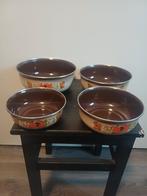Vintage emaille schalen set schaal, Antiek en Kunst, Antiek | Emaille, Ophalen of Verzenden