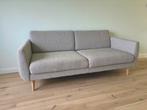 Leuke 3 zitsbank Smedstorp Ikea lichtgrijs, Huis en Inrichting, Banken | Bankstellen, Ophalen, Gebruikt, Driepersoons, Rechte bank
