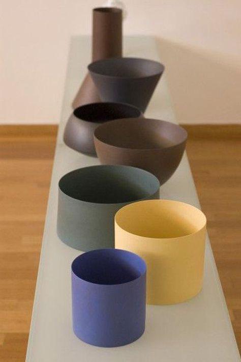 Geert Lap vazen en kommen uit eigen atelier gezocht, Antiek en Kunst, Kunst | Designobjecten, Ophalen