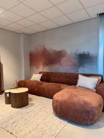 Trendy bank met ronde vormen 360x85x171 cm, Ophalen, Sommelsdijkse haven 19, Info@vissermeubelen.nl, Maxfurn