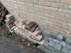 roze bakstenen, kleine straatstenen, Doe-het-zelf en Verbouw, Metselstenen, Ophalen, Zo goed als nieuw, Bakstenen