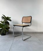 Vintage Cesca Stoel Zwart Marcel Breuer, Huis en Inrichting, Ophalen, Zwart, Zo goed als nieuw, Deens design