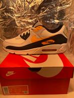 Nike Air Max 90  Maat 43 White/Laser Orange - Nieuw, Wit, Nieuw, Ophalen of Verzenden, Sneakers of Gympen