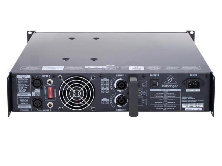 Behringer EP2000 PA versterker met 6U Flightcase goede staat, Audio, Tv en Foto, Versterkers en Receivers, Gebruikt, 120 watt of meer